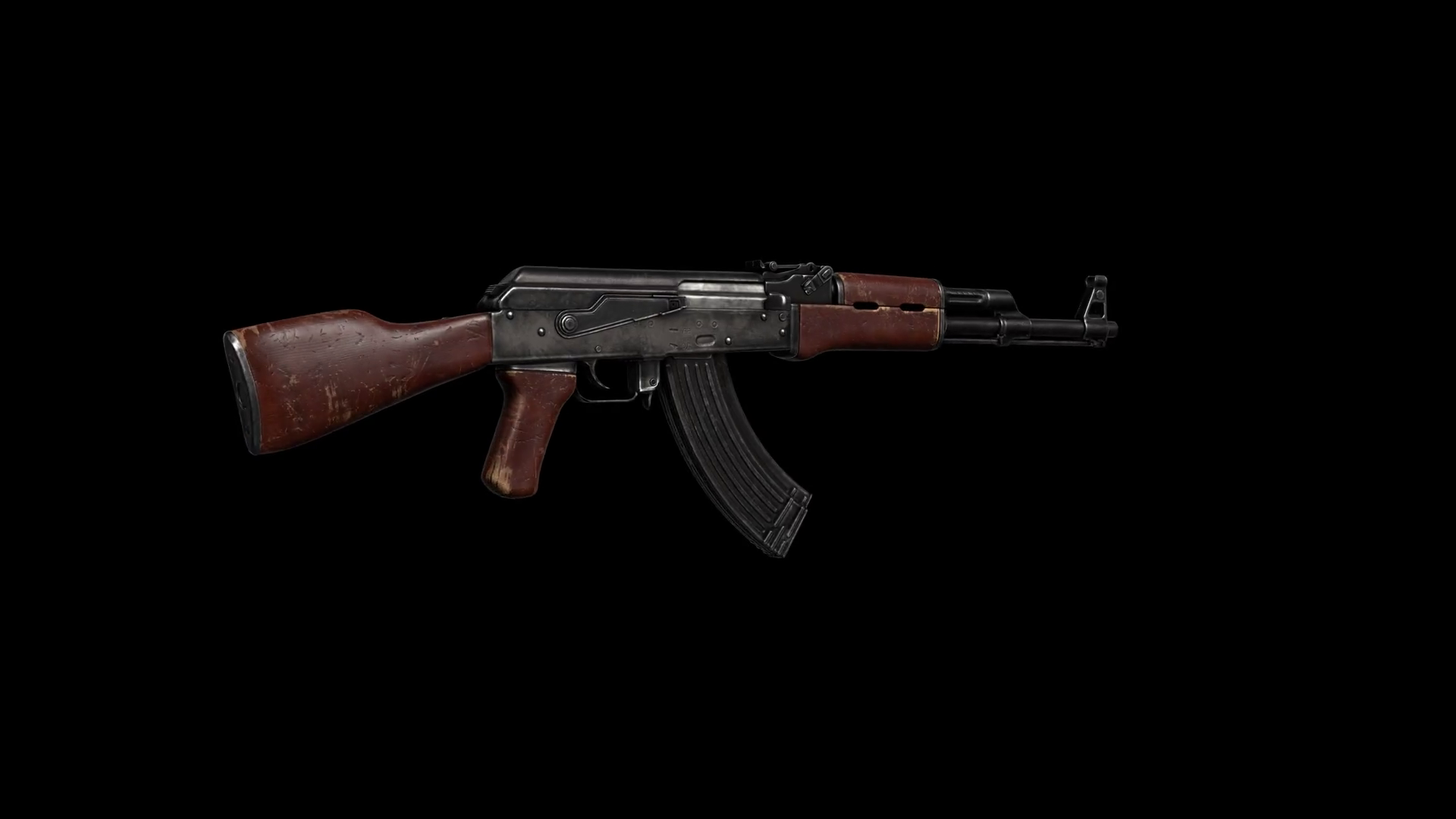 Ak-47 Rotating Loop With Alpha Channel Stock Motion Graphics SBV ...