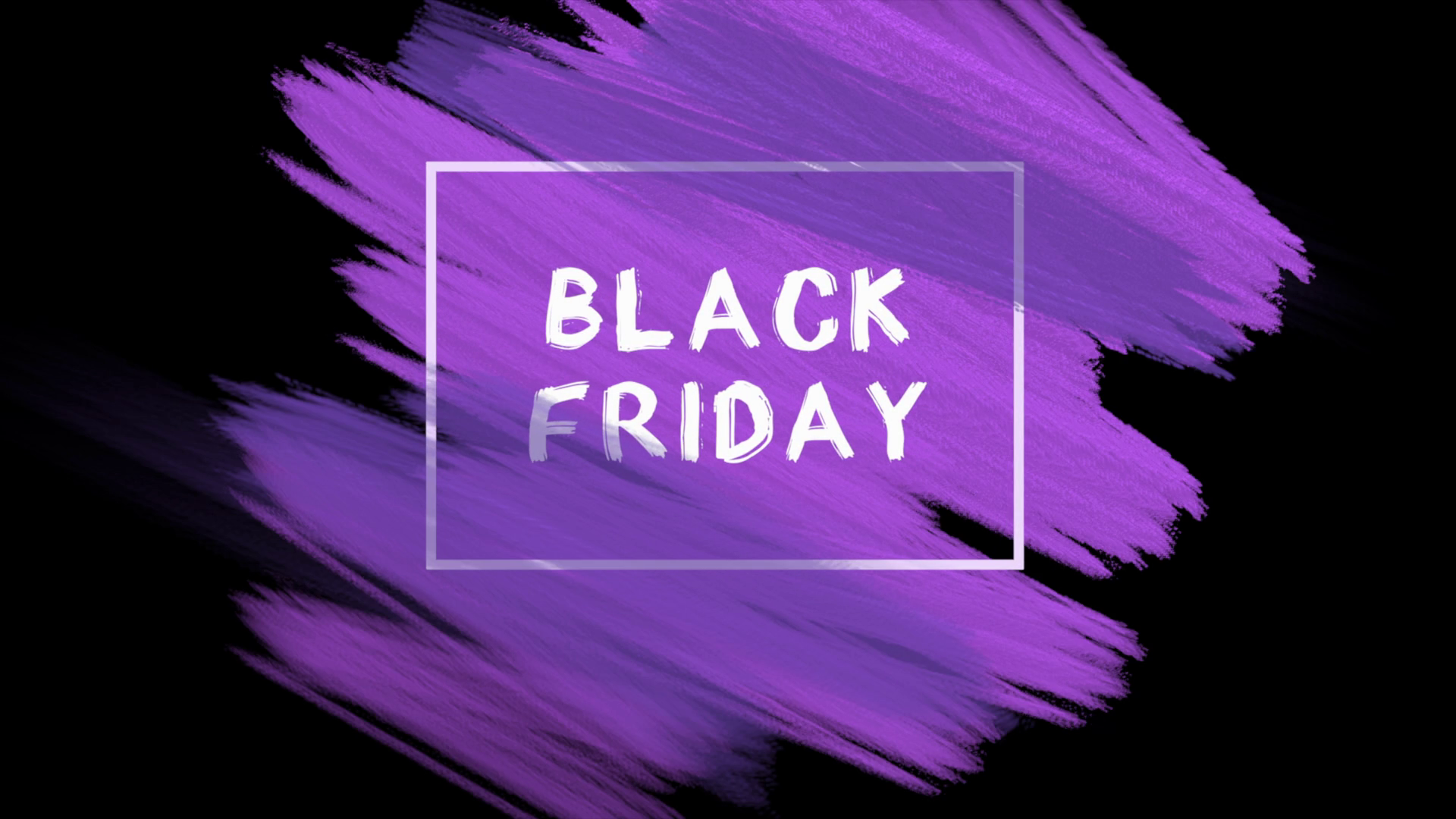 Animation Intro Text Black Friday On Purple Stock Motion Graphics SBV ...