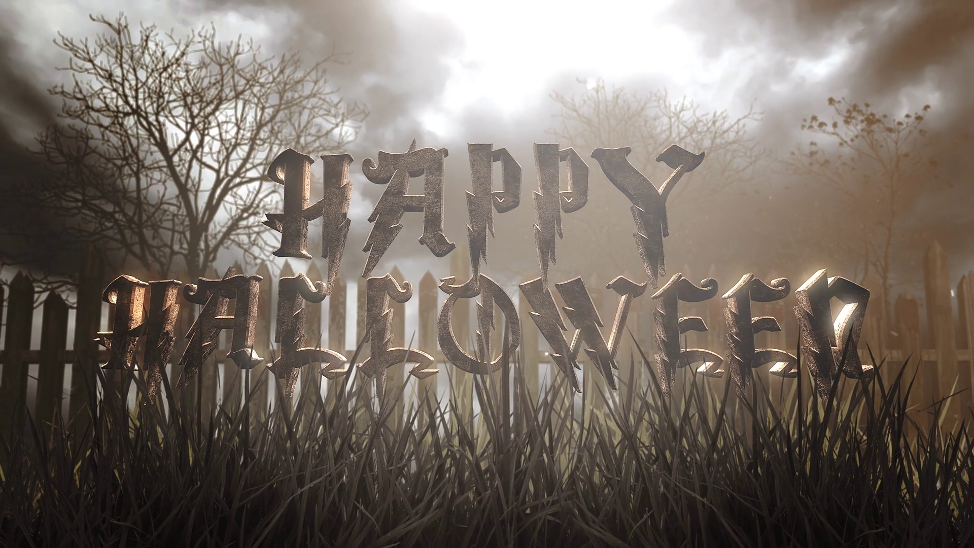 animation text happy halloween mystical halloween animation text happy halloween mystical halloween