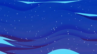 Cartoon animation background with motion clouds, abstract backdrop. Luxury and elegant dynamic animation footage of cartoon or kids theme