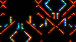 Colorful lines forming an abstract pattern, creating a vibrant visual display. It is an undefined image that showcases a fusion of various hues and shapes