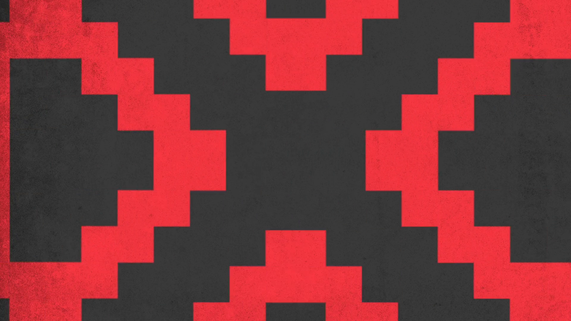 A Pixelated Pattern Of Red Black Squares Stock Motion Graphics SBV ...
