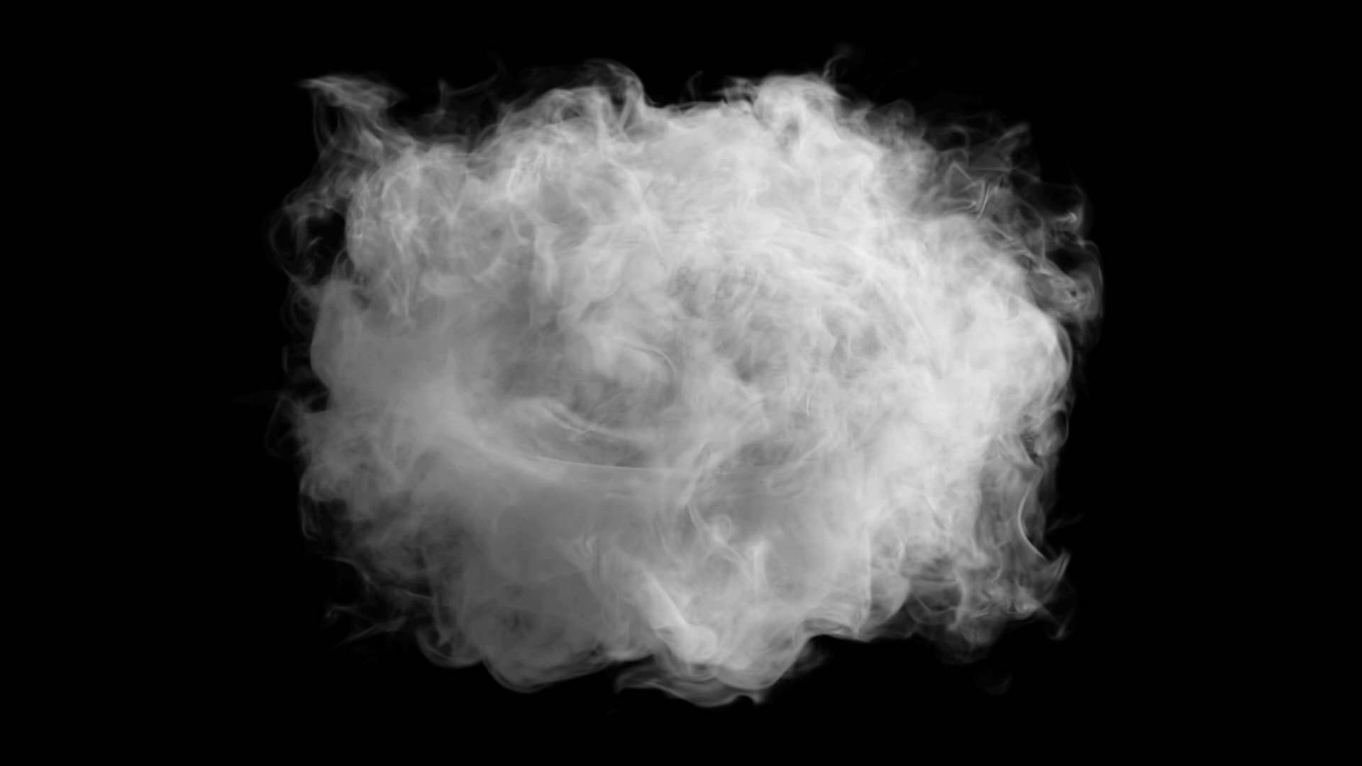 Cloud In Slow Motion On Black Background Stock Motion Graphics SBV ...