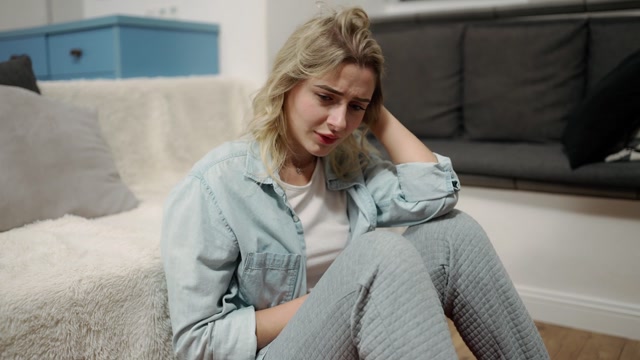 Girl Talking Sad Stock Footage: Royalty-Free Video Clips - Storyblocks