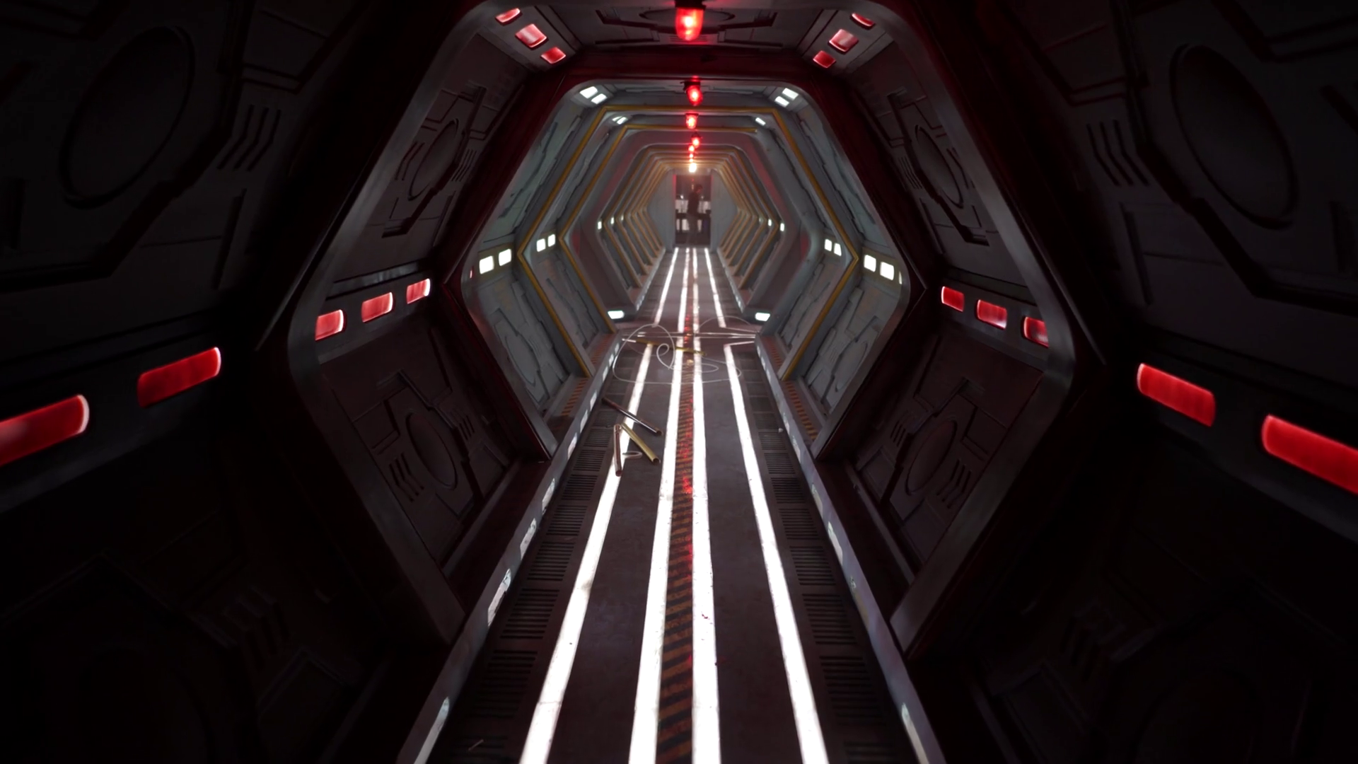 Tilted Real Shot Of Futuristic Scifi Stock Footage SBV338964149