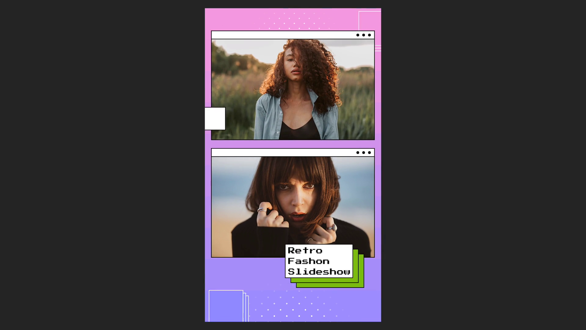 Retro Fashion Slideshow Effects Template SBV 347173176 Storyblocks