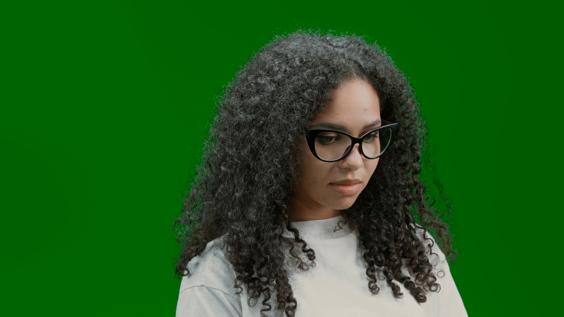 young woman take off eyeglasses touching eye rub eye glasses poor eyesight concept