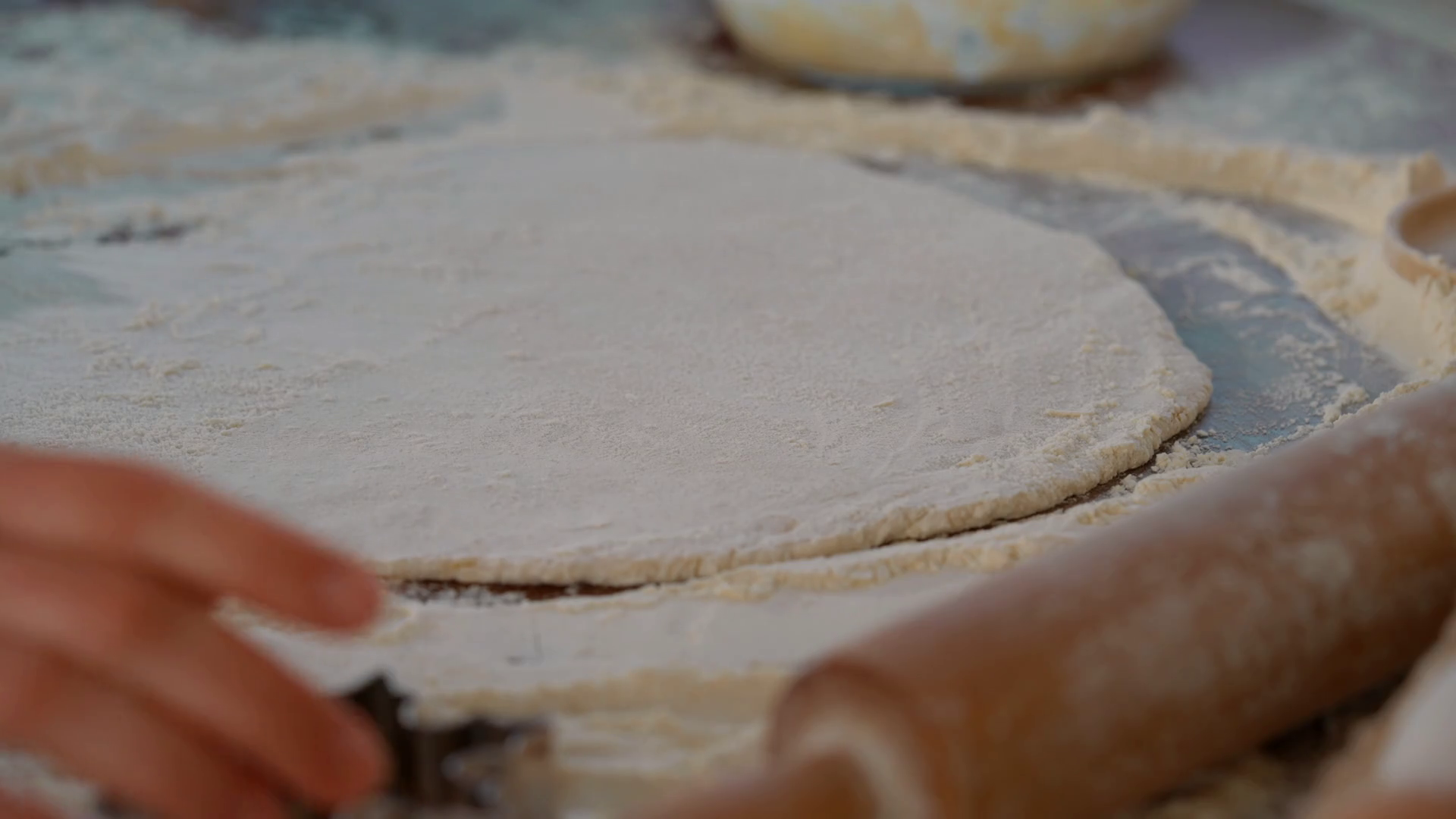 Close Up Shot Woman Making Cookies Using Stock Footage SBV347280031 Storyblocks