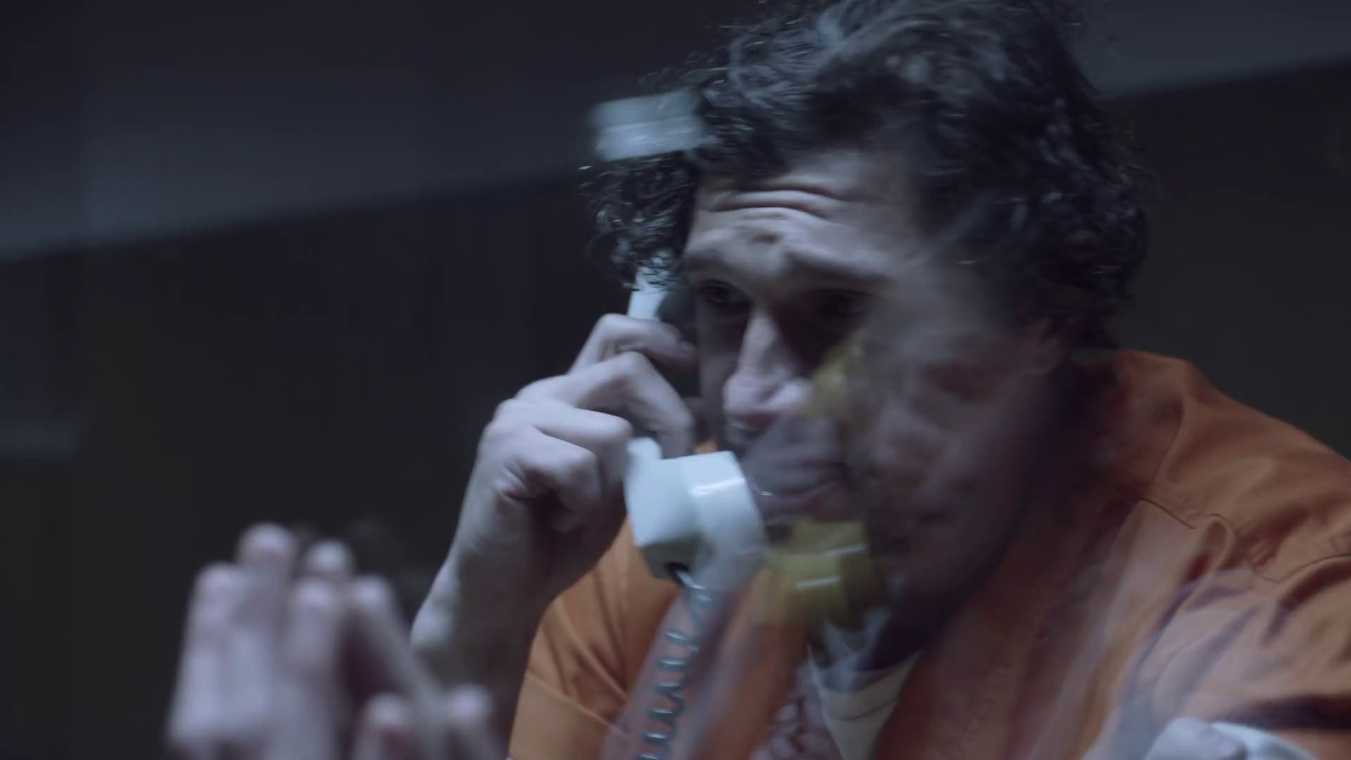 Prison Jail Visiting Booth Within Visitors Stock Footage SBV348424468