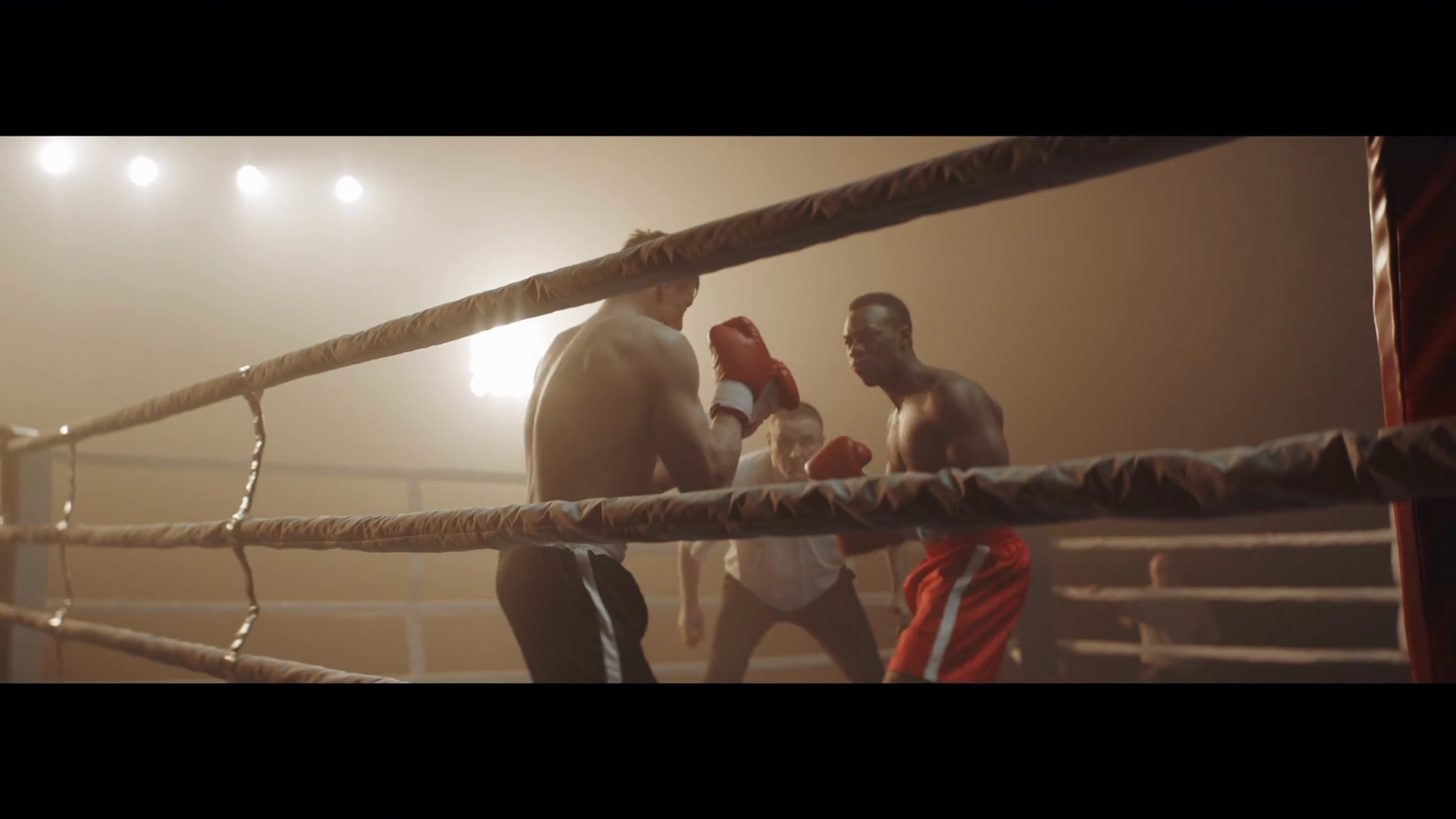 Knockout Victories Fierce Competition Define Stock Footage SBV