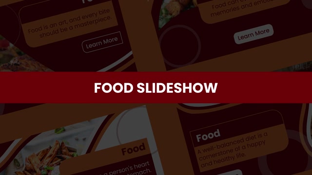 Royalty-Free Cooking Slideshow Templates - Storyblocks