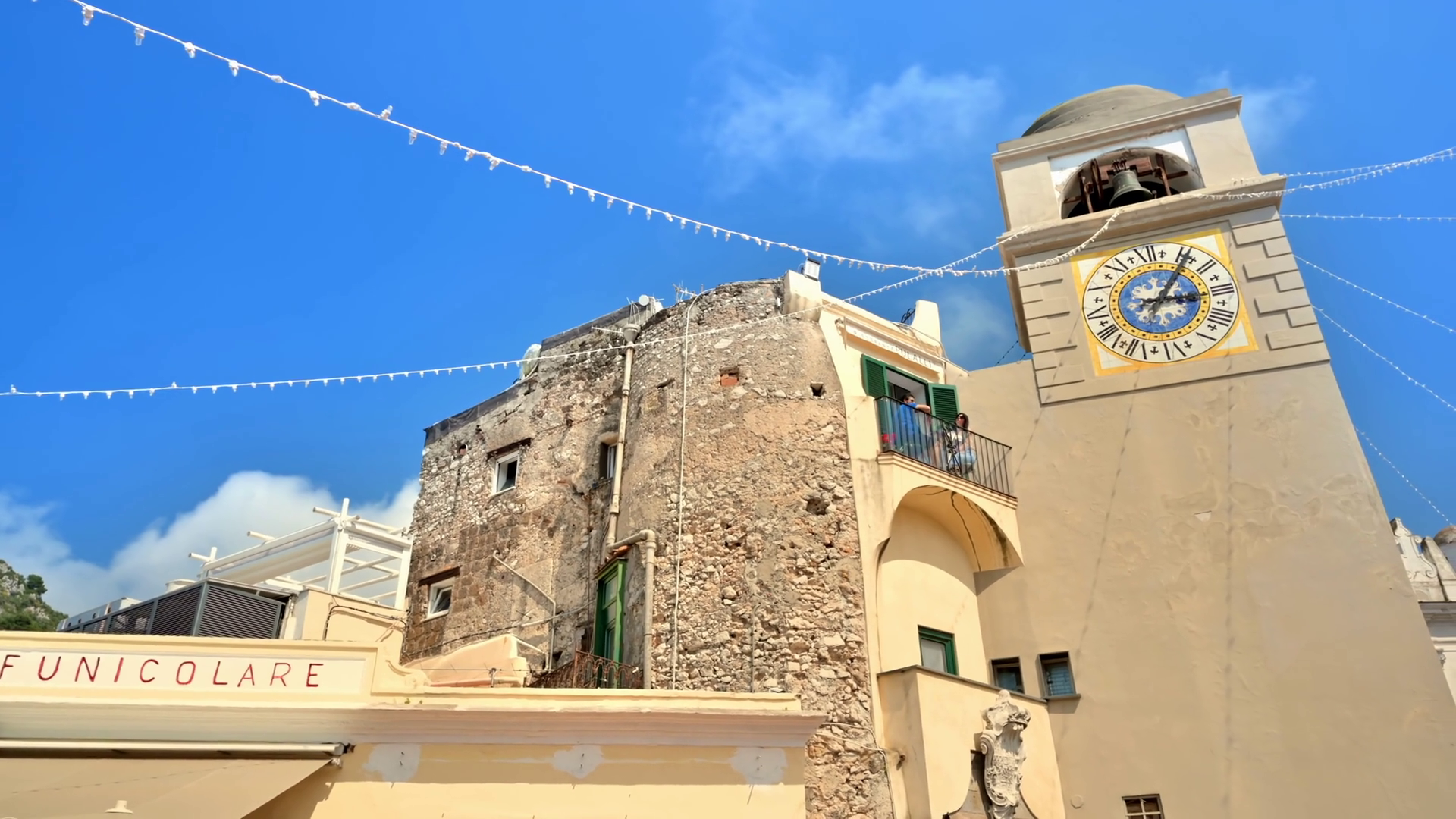 Capri Italy - June 2022: Street Scape Of Stock Footage SBV-352445320 ...