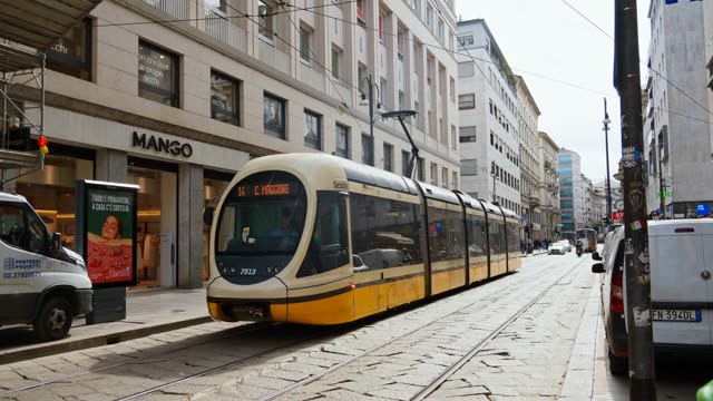 Tram Tracks Stock Footage: Royalty-Free Video Clips - Storyblocks