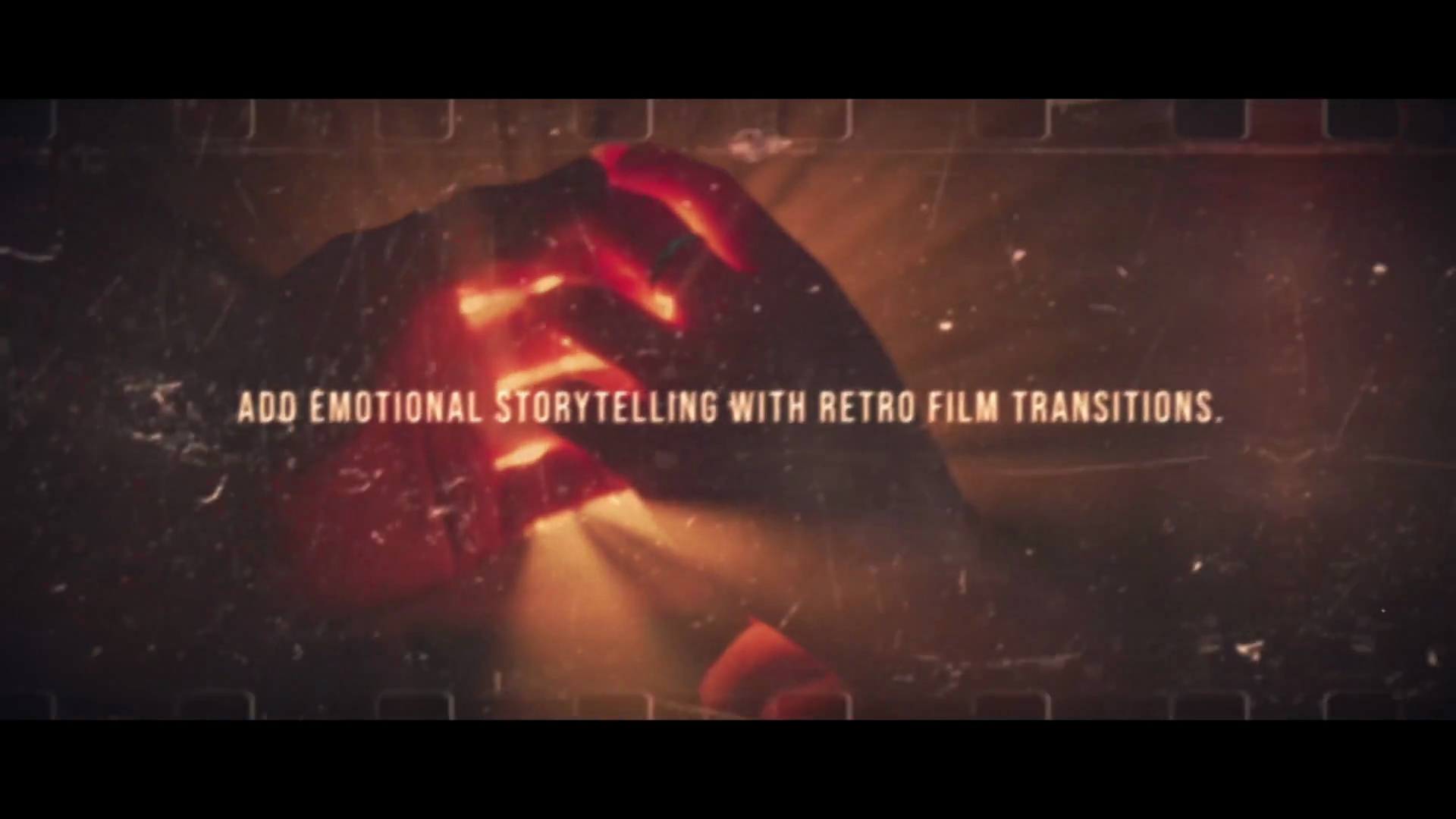 AE Template: Cinematic Film Reel Transitions Old Movie SBV-353848935 ...