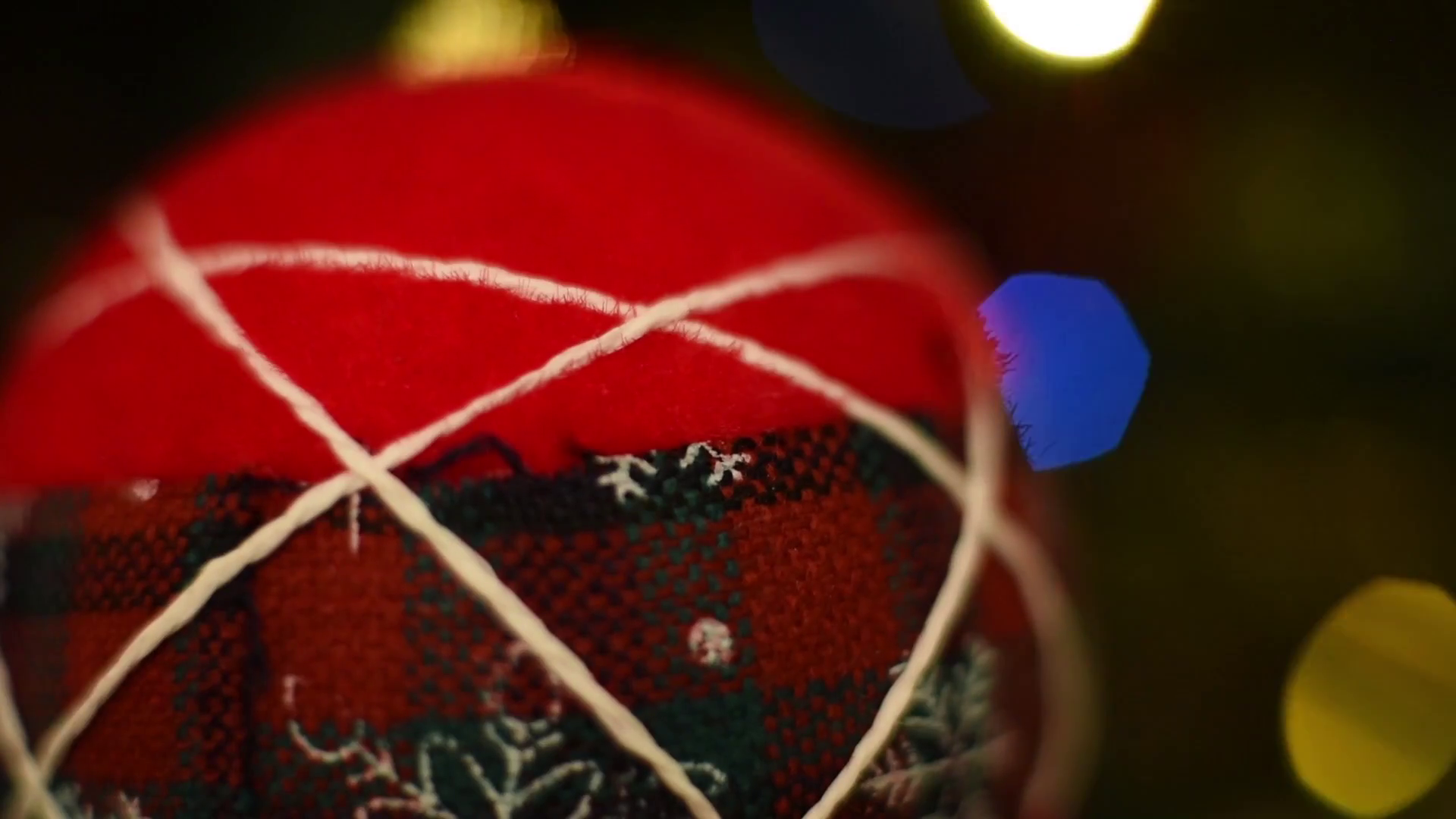 big-red-ball-close-up-with-flashing-stock-footage-sbv-348433448