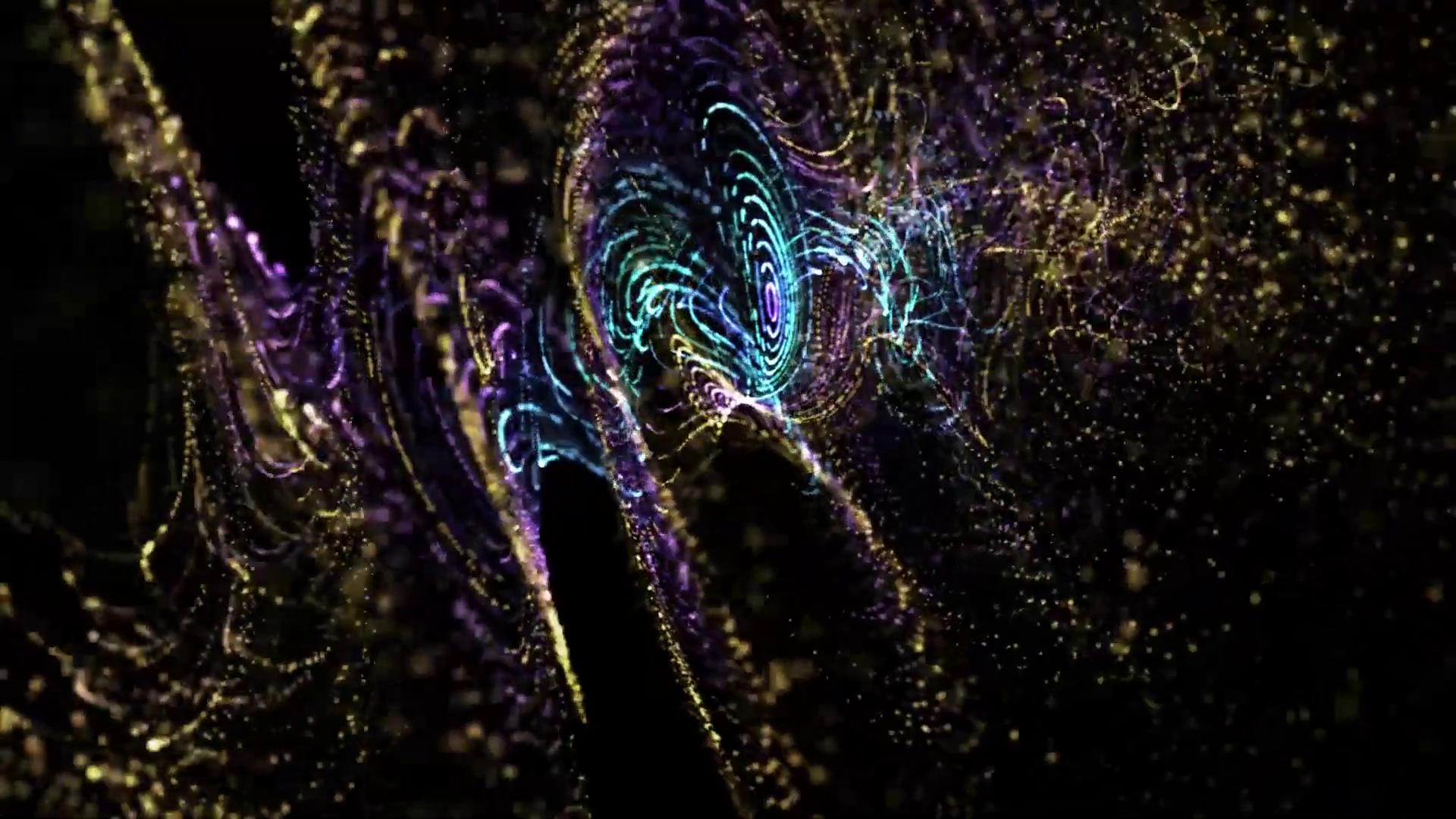 Abstract Glowing Lights Lines Animation Stock Motion Graphics SBV ...