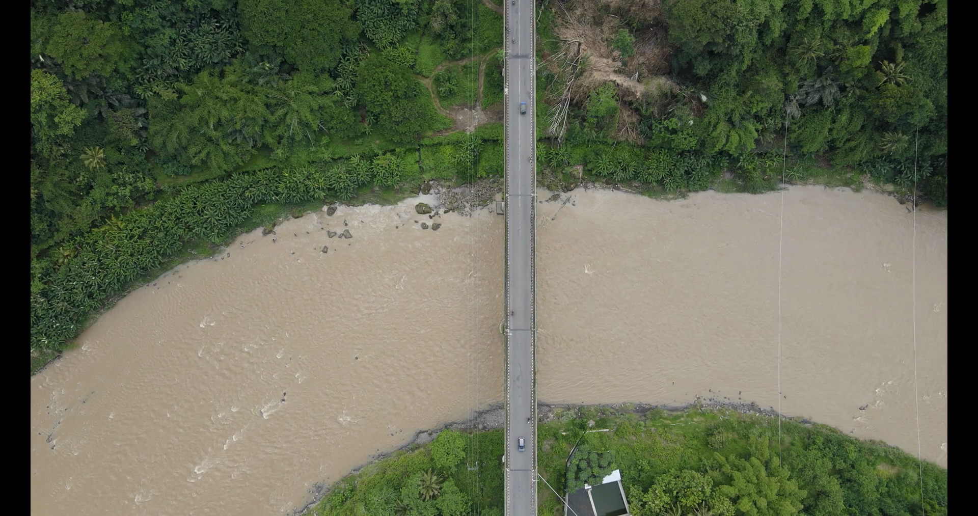 Aerial View Of Progo River In Yogyakarta Stock Footage SBV-346744732 ...