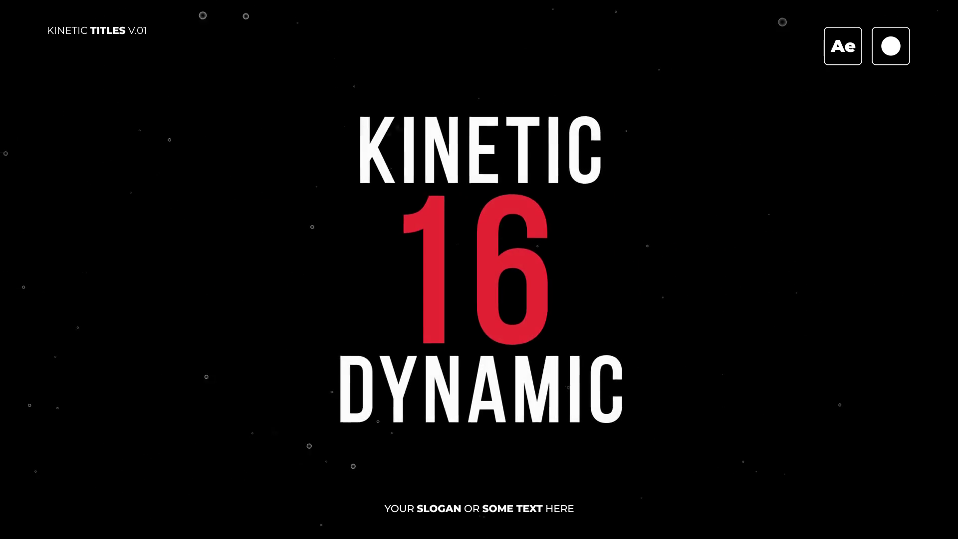 Premiere Pro Template: Kinetic Titles Mogrt SBV-346480745 - Storyblocks