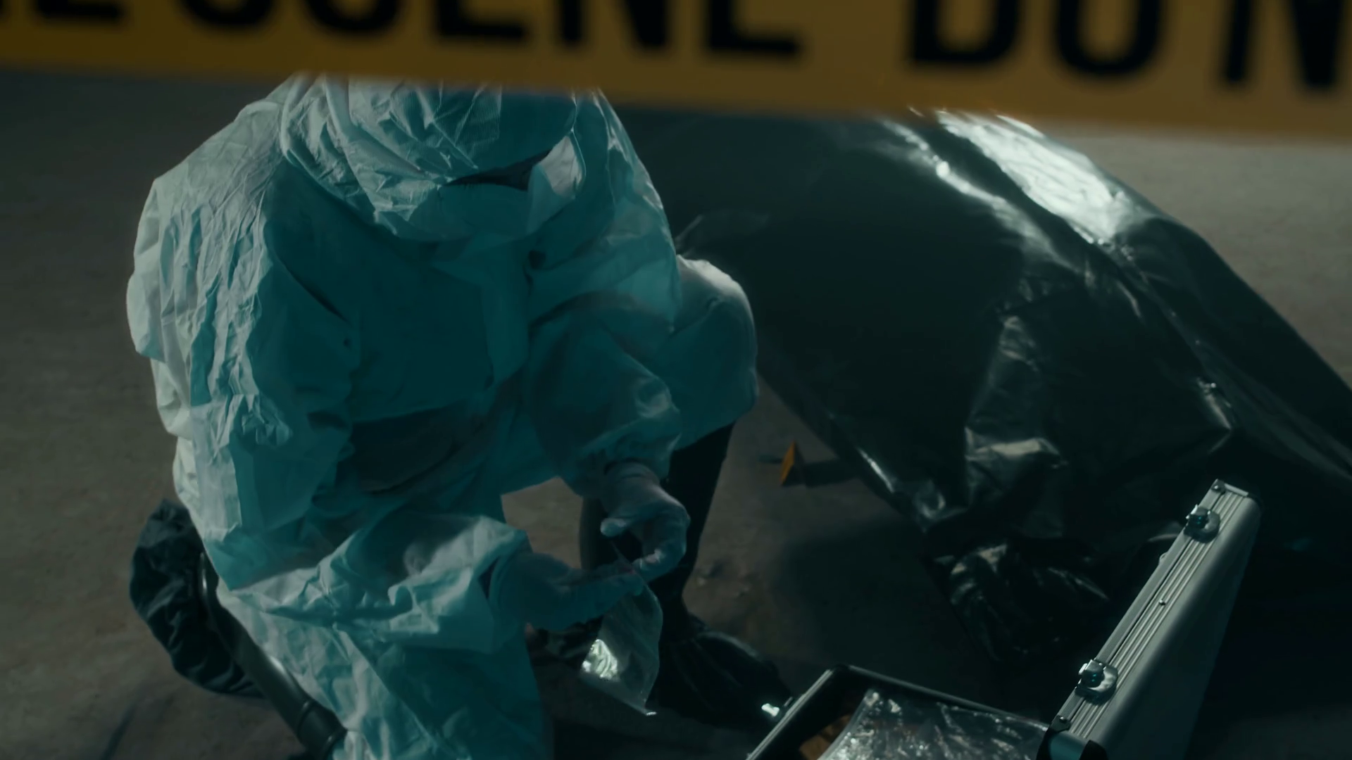 Tilt Lowkey Shot Of Forensic Specialist In Stock Footage SBV-351735562 ...