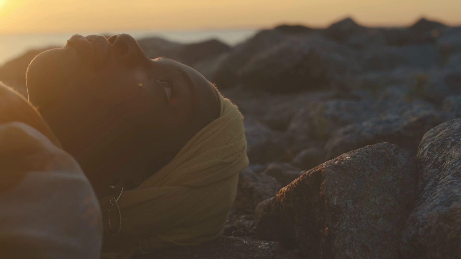 Medium Closeup Of Enigmatic Young African Stock Footage SBV348567649