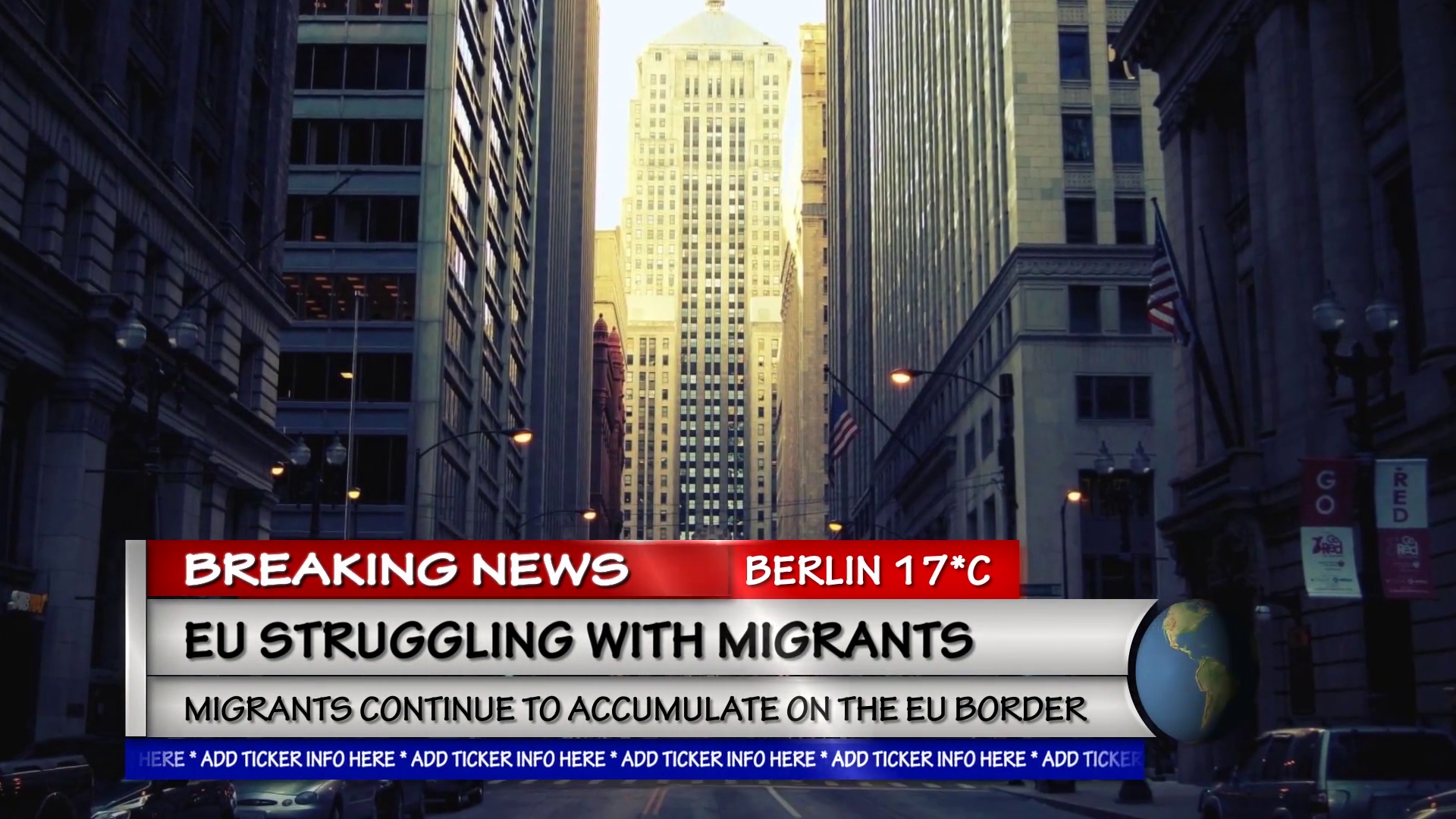 Broadcast News Pack Storyblocks