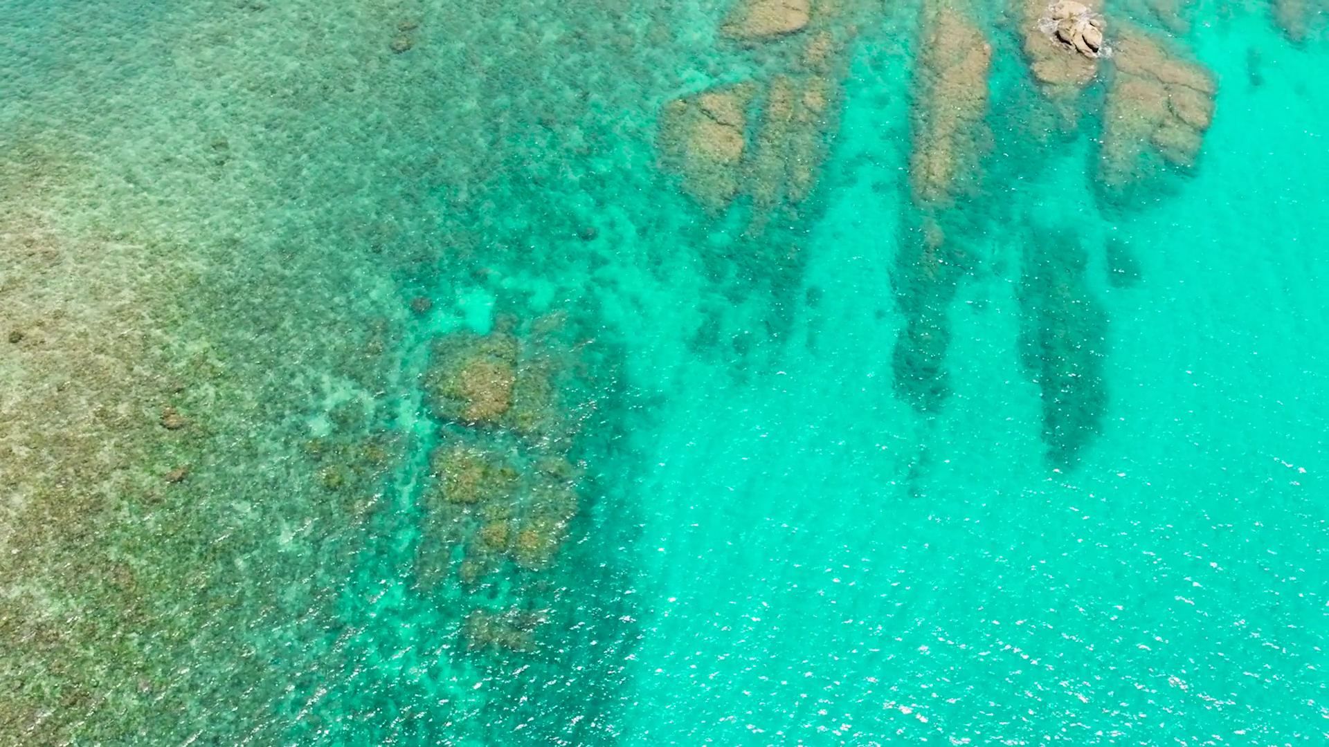 Transparent Turquoise Water In Sea With Stock Footage SBV-352342136 ...