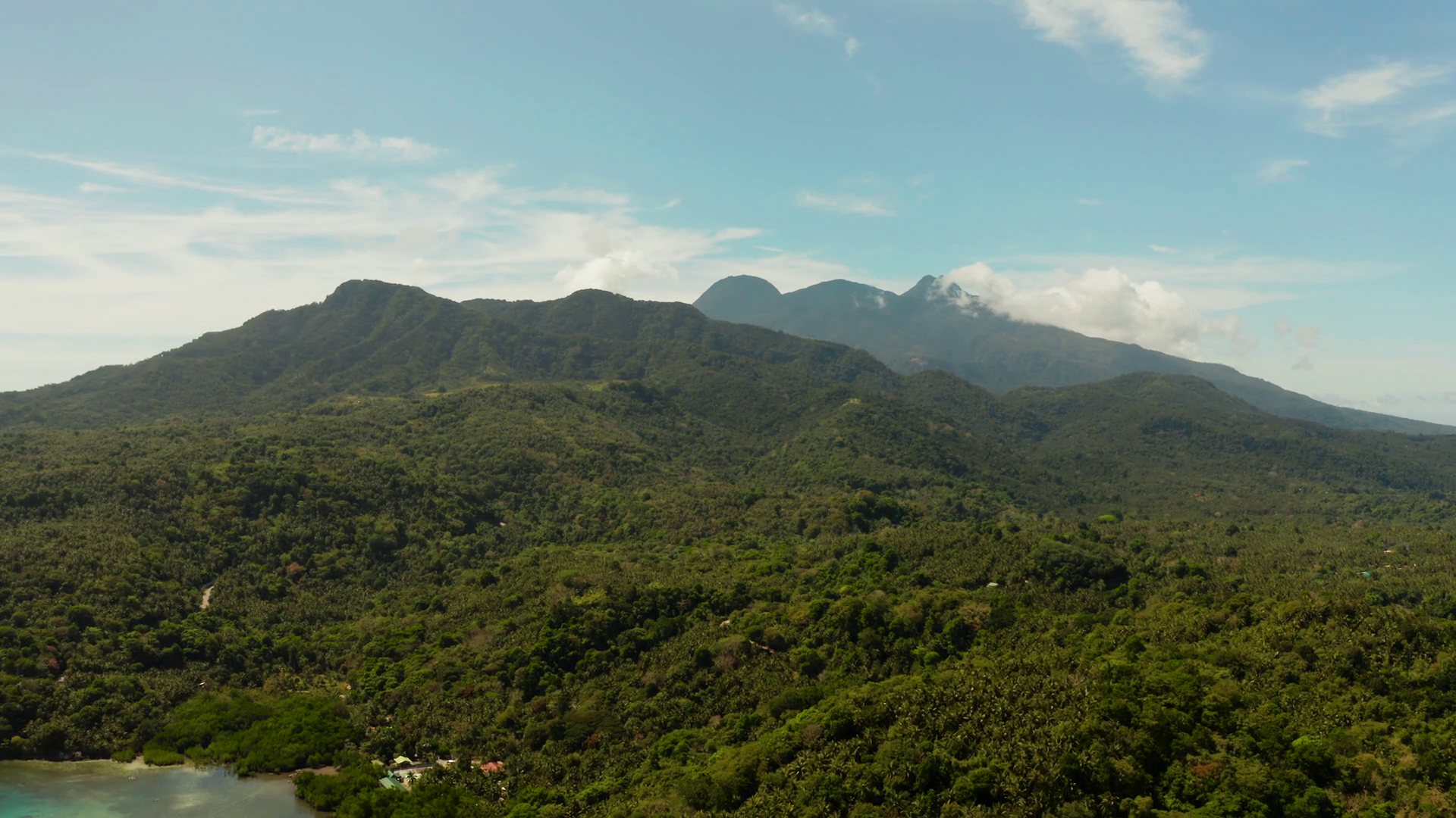 Tropical Landscape: Mountains With Forest Stock Footage SBV-352279511 ...