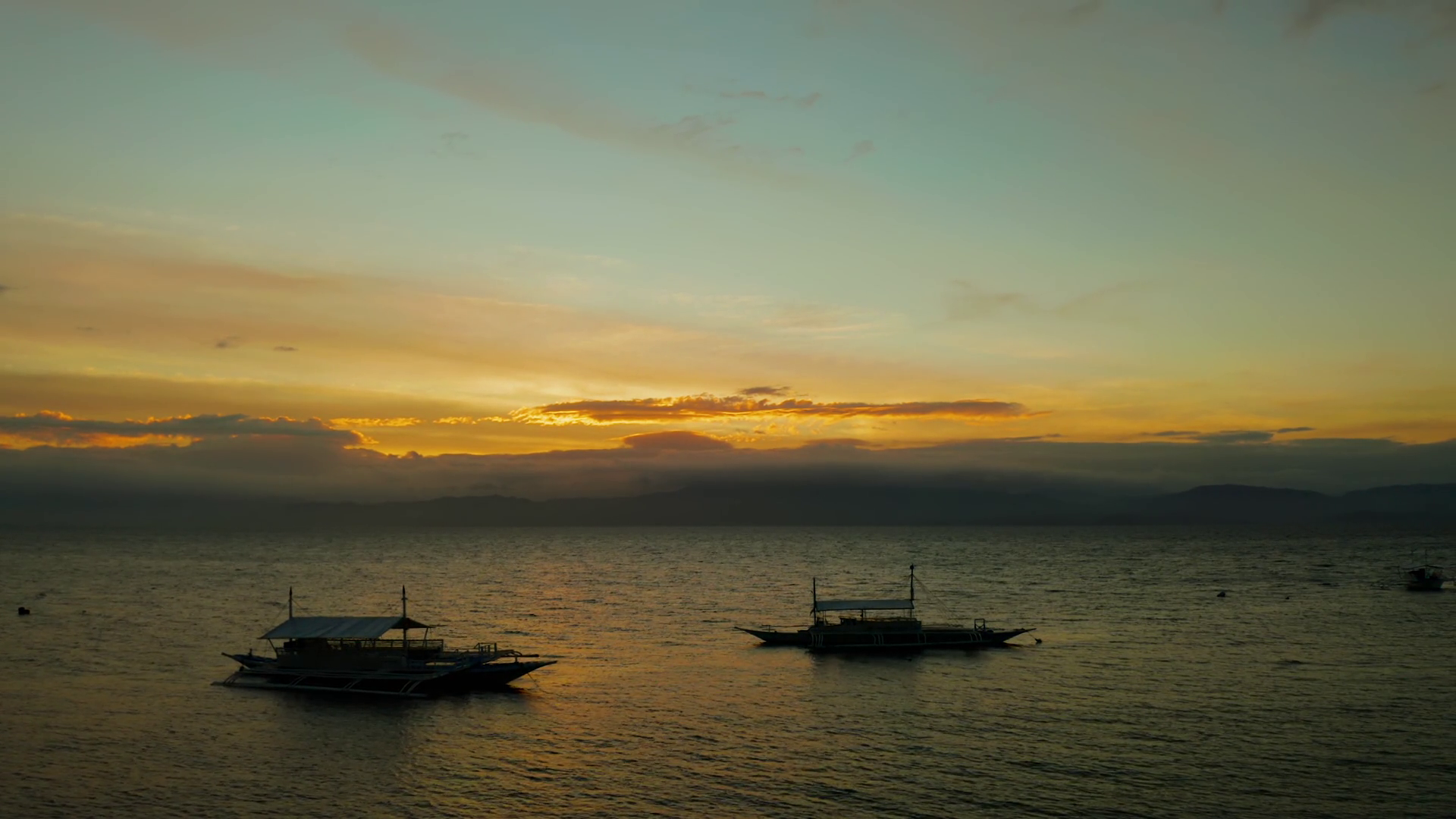 Sunset Above Sea Surface With Waves Top View Stock Footage SBV ...