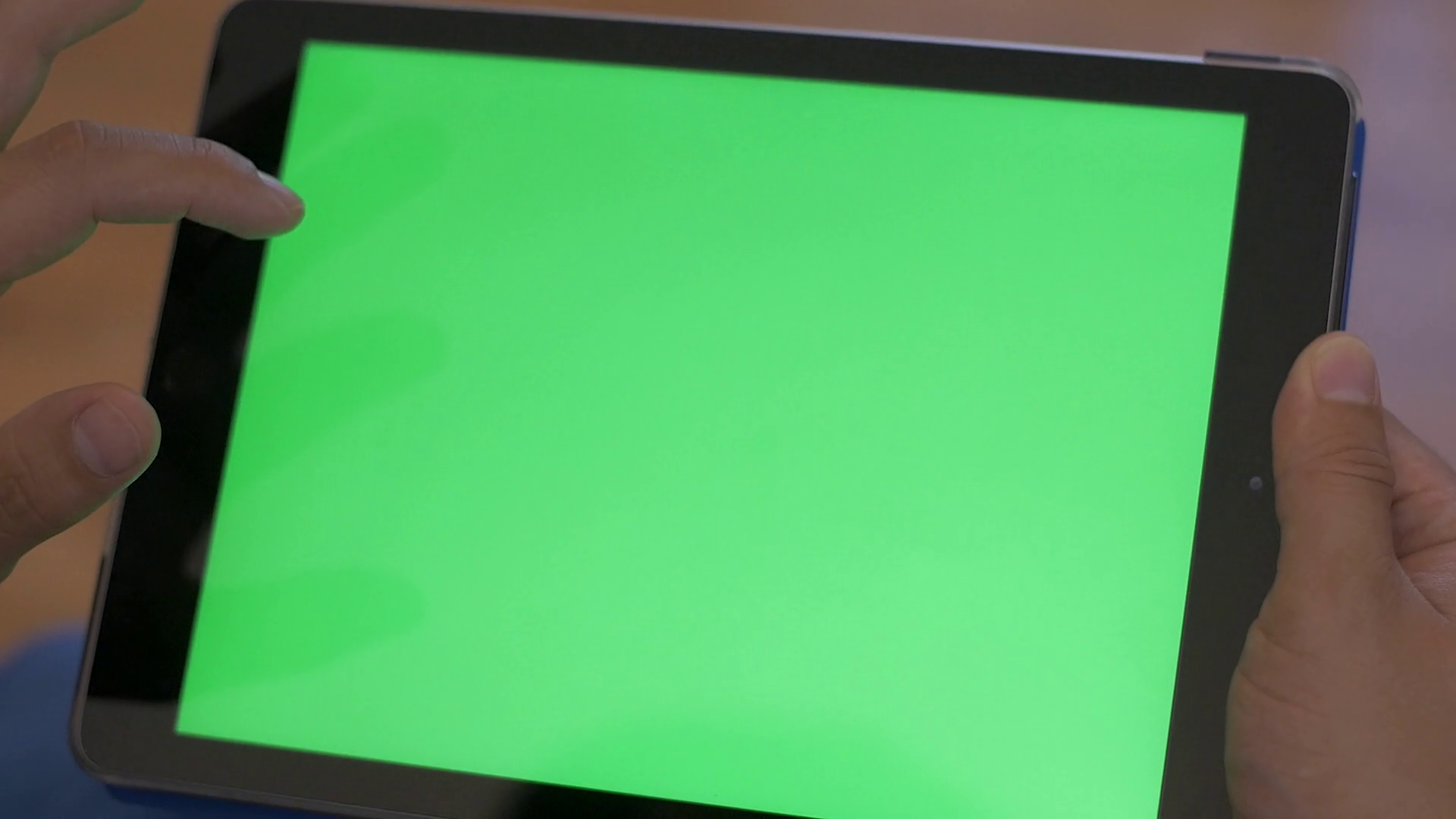 Green Screen on Tablet Stock Video Footage 0038 SBV337779534