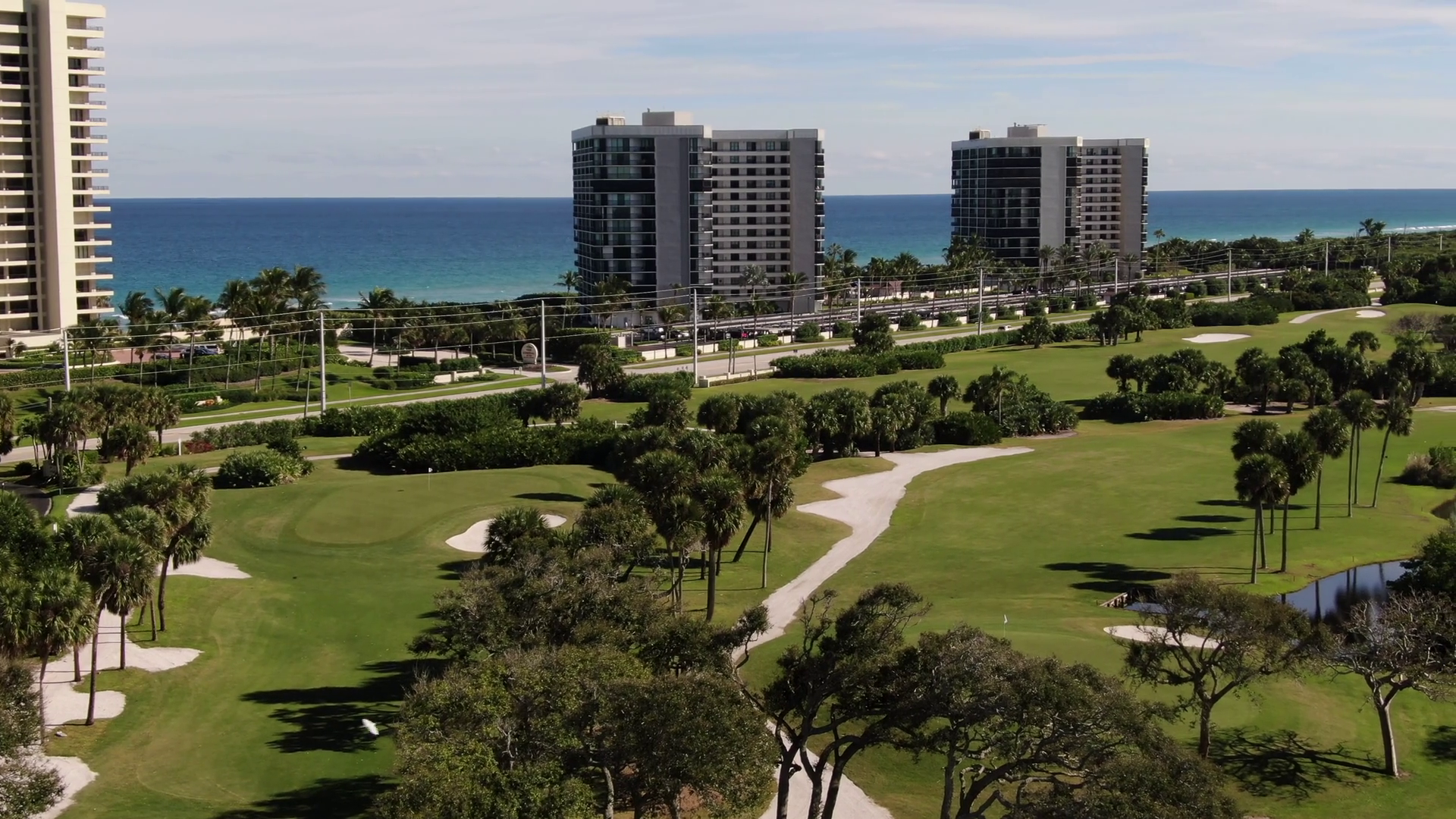 Aerial Of Indian Hills Golf Course In Fort Stock Footage SBV-330481341 ...