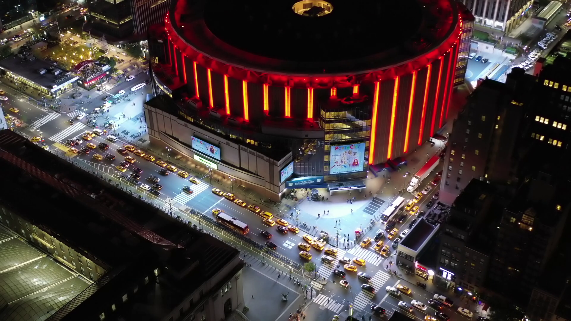 Madison Square Garden Aerial View – FBRYU