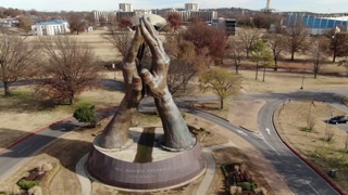 Oklahoma Praying Hands Aerial 2019 515