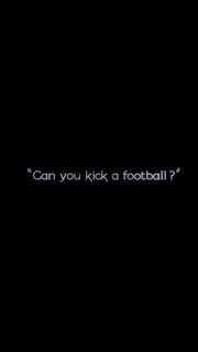 1927 - In this silent comedy, when a coach speaks to his football team, a young man accidentally pushes him, causing him to fall. Then, he asks to be on the team. The coach wants him to kick a football, but the man kicks it behind him.
