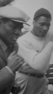 1954 - Ezzard Charles begins his training for an upcoming heavyweight bout.