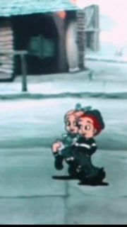 1935 - In this animated film, children play on a city street viewed through a Stereoscope.