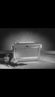 1950s - RCA portable radio commercial shows how durable the new protable radio can be.