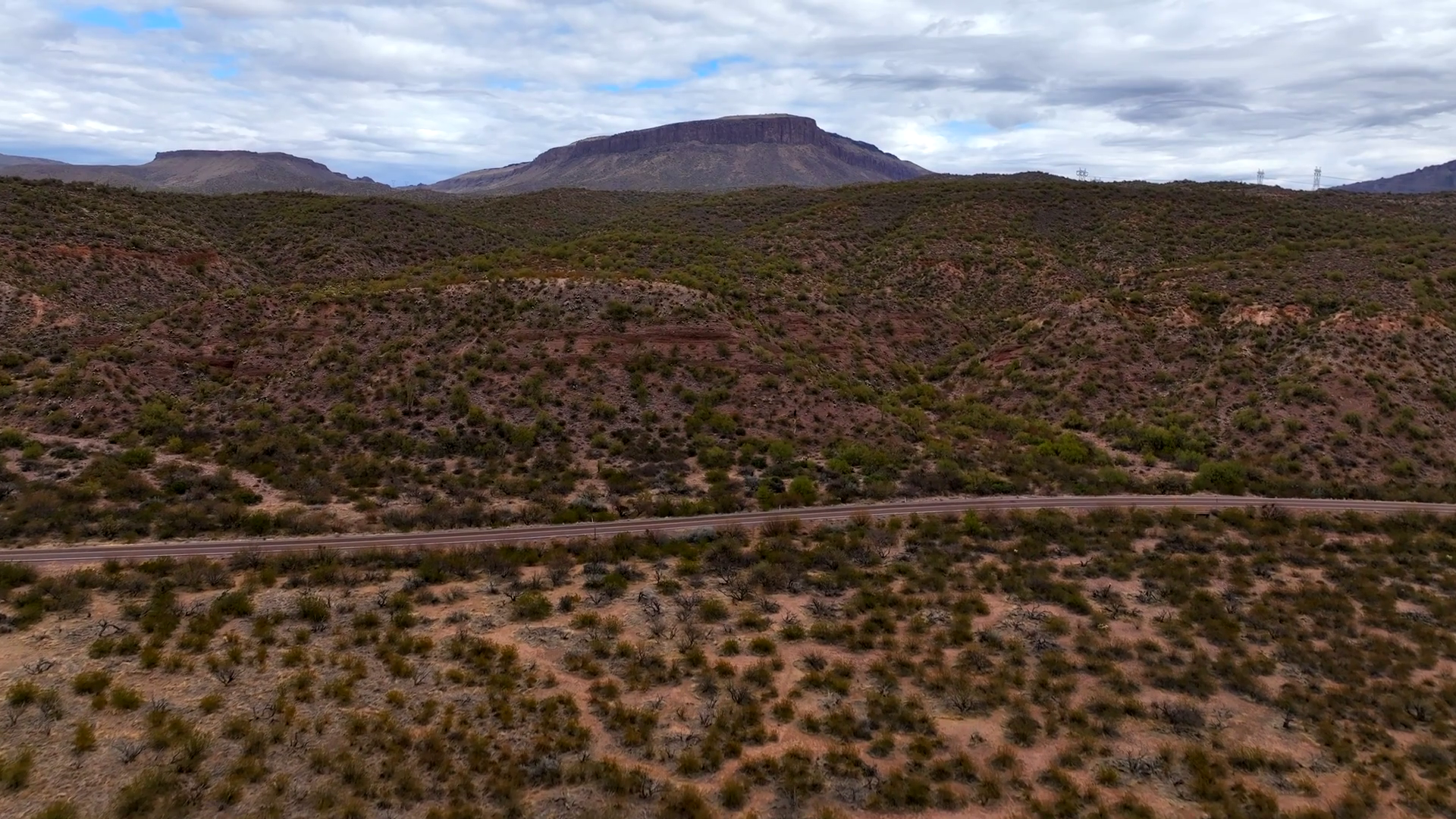 Aerial View Of Rugged Barren Landscape Of Stock Footage SBV-353309715 ...