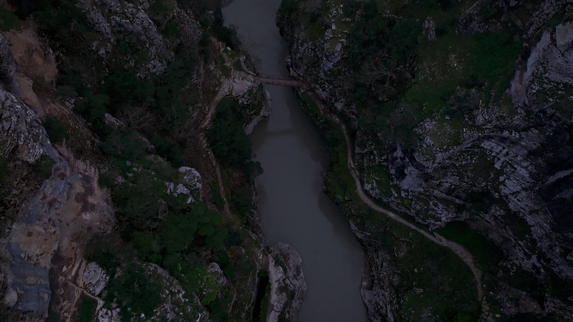 Aerial View Of Osumi Canyon Osum River With Stock Footage SBV-351764092 ...