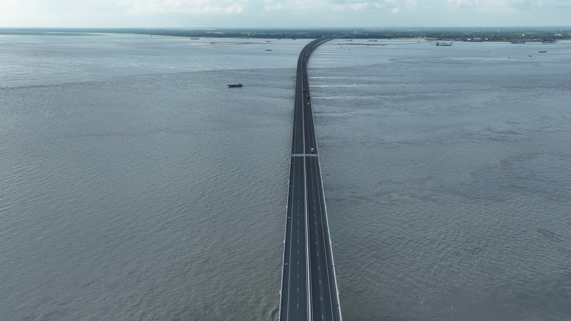 Aerial View Of Padma Multipurpose Bridge Stock Footage Sbv 348463746