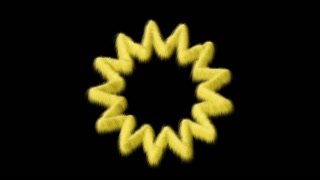 Bright Plush Frame - Star