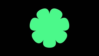 Mask For Media Bright Plush Frame - Flower