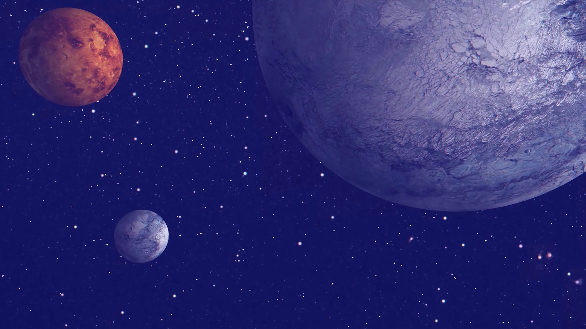 Planet Graphic Video With Cartoon Objects In Stock Motion Graphics SBV ...