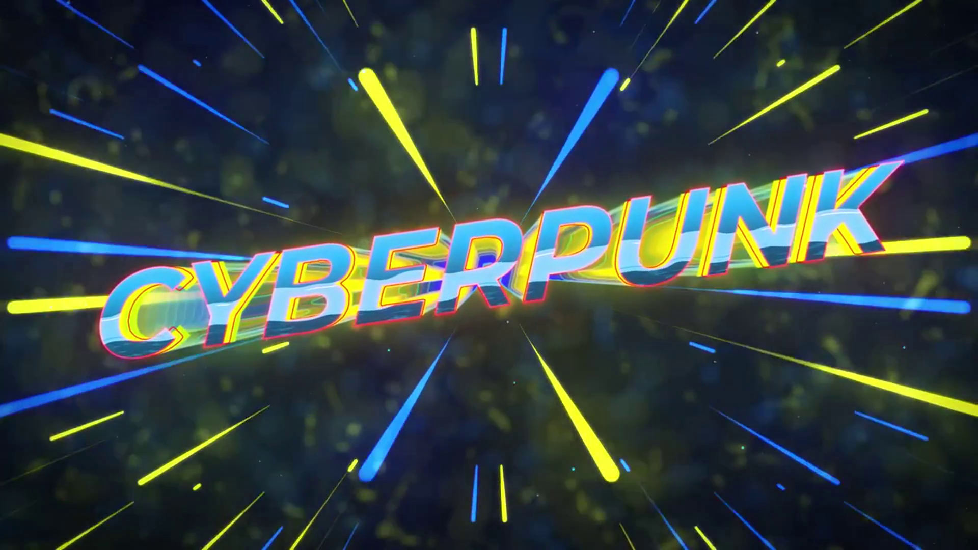 Retro Wave Title & Logo Template SBV-347241789 - Storyblocks