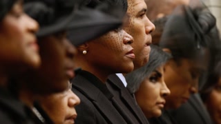 LONDON, United Kingdom, circa 2021 - Dignitaries from different ethnic groups are seen in Whitehall, London, England, UK during the traditional Remembrance Sunday