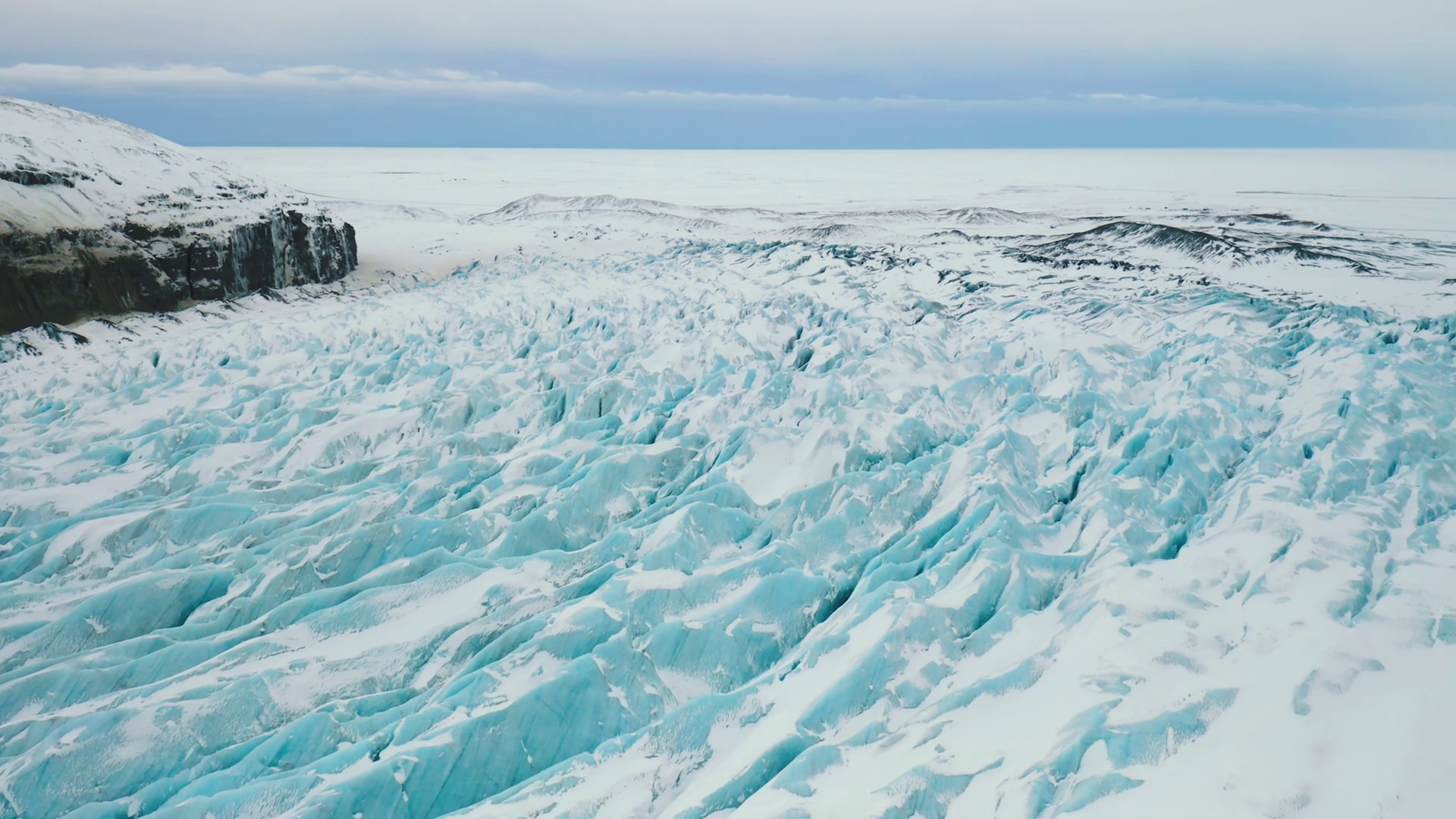 Aerial Drone Shot Of Huge Glacier In Iceland Stock Footage SBV338222082 Storyblocks