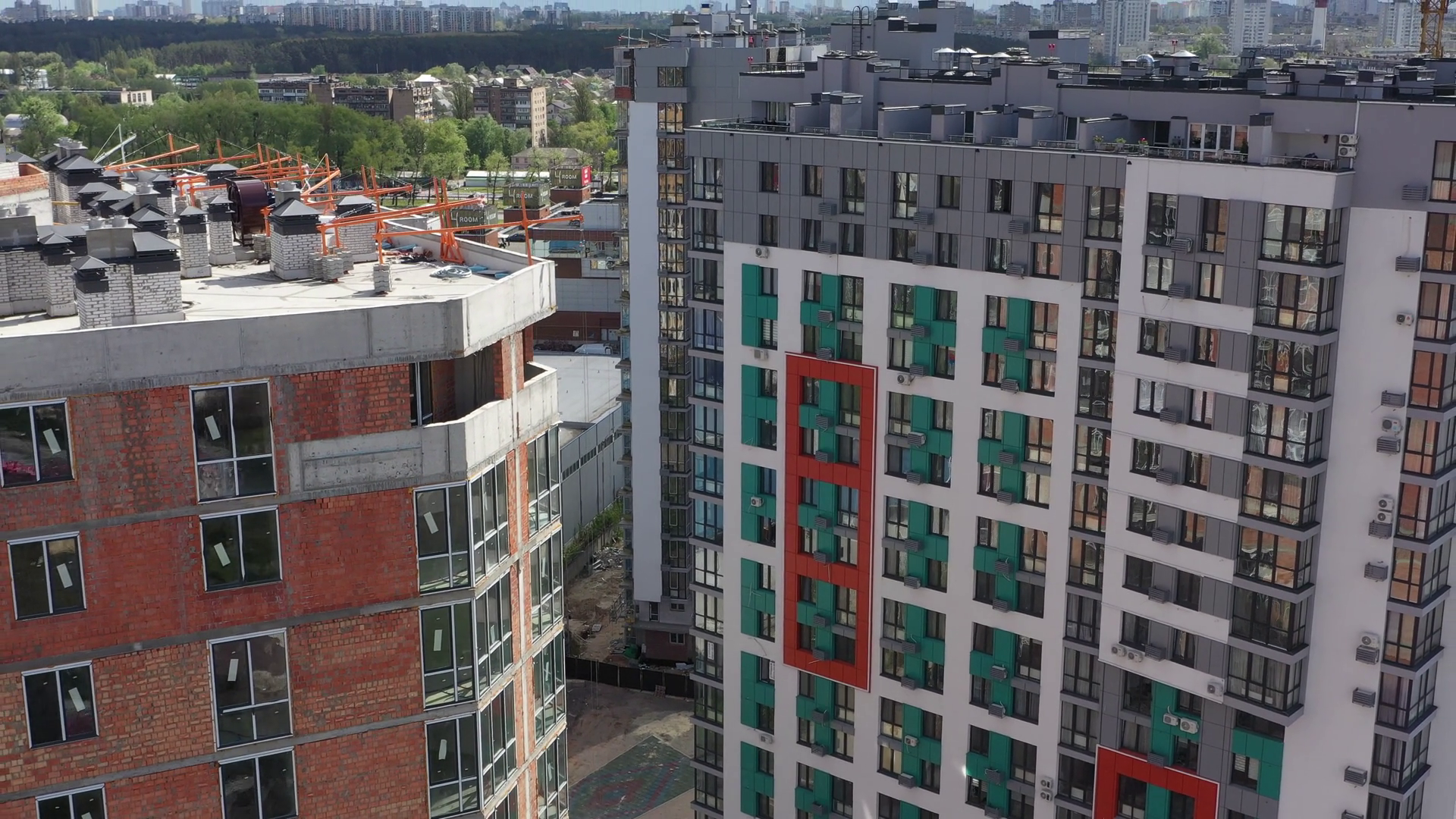 Urban Construction Update Shows New Stock Footage SBV-351676990 ...