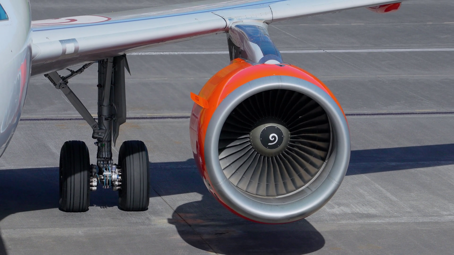 Exploring Details Of Aircraft Engine On Stock Footage SBV-351973826 ...