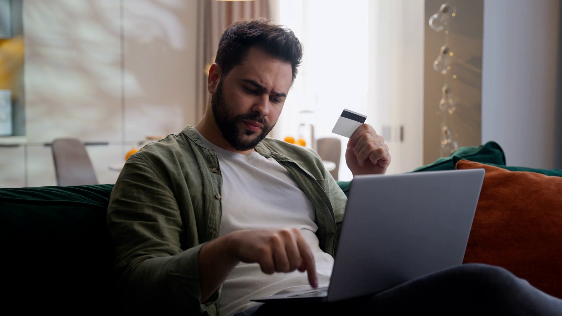 Annoyed Angry Caucasian Man Male Guy Client Stock Footage SBV-353025378 ...