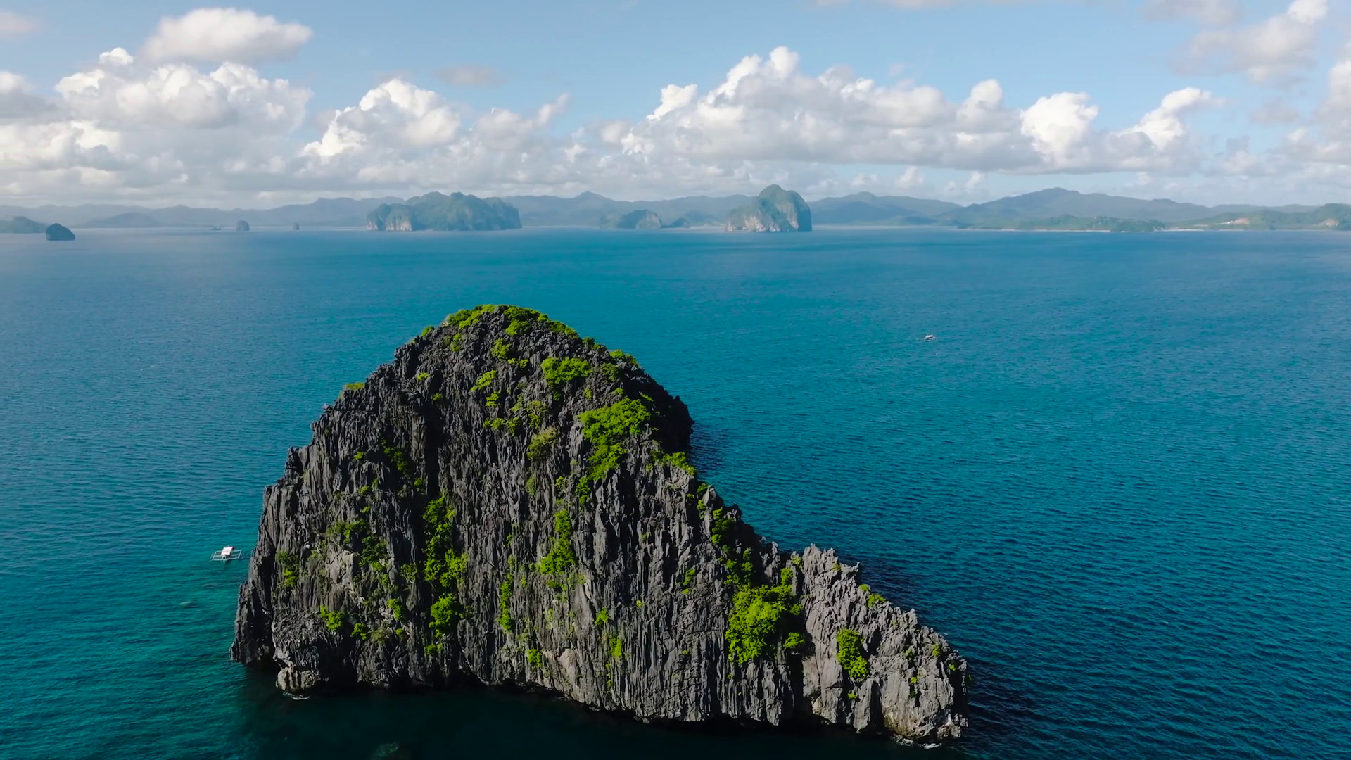 Island Covered Limestone Rock Formations Stock Footage SBV-352211110 ...