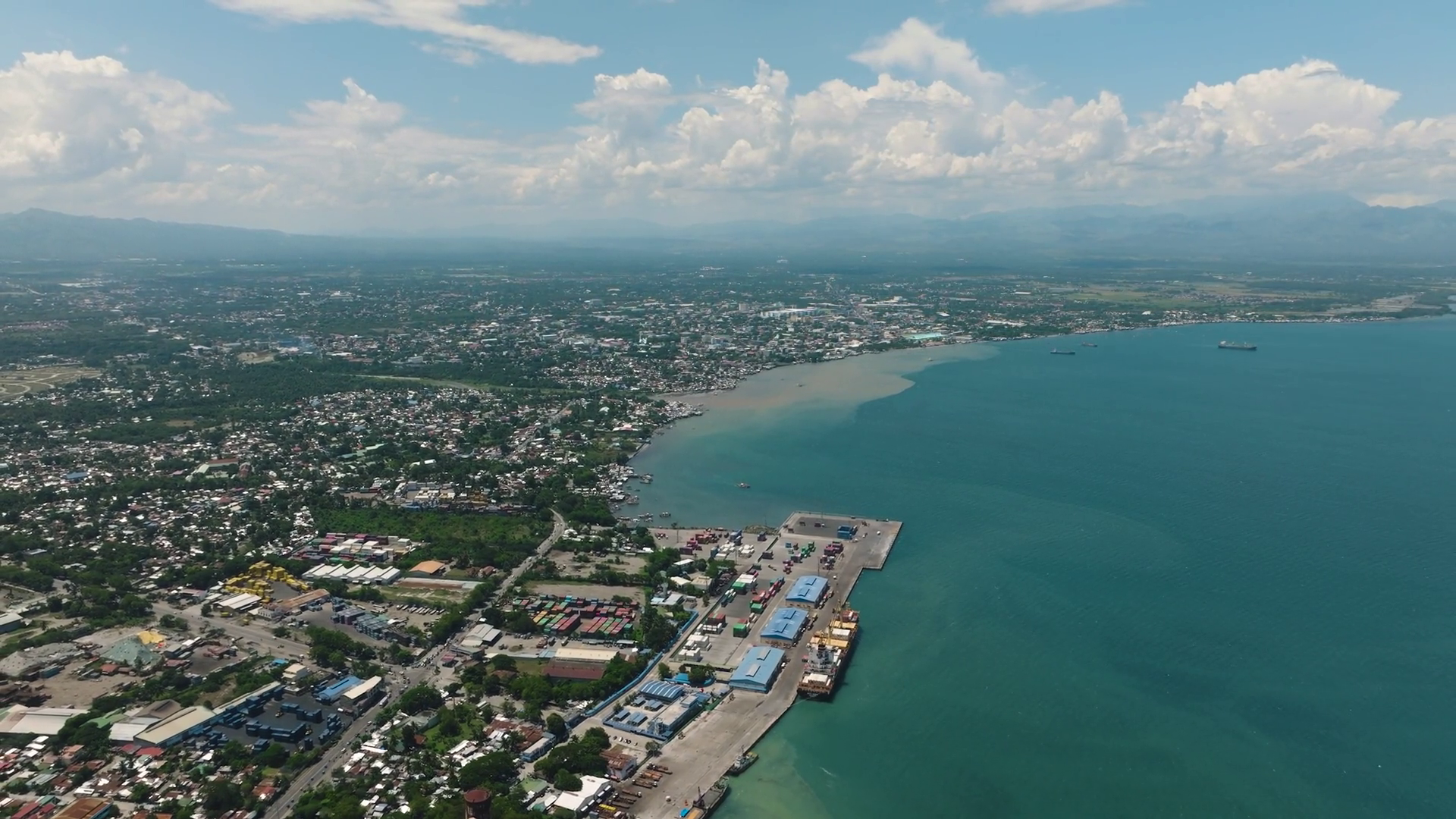 General Santos City With Sarangani Bay Stock Footage SBV-353241365 - Storyblocks